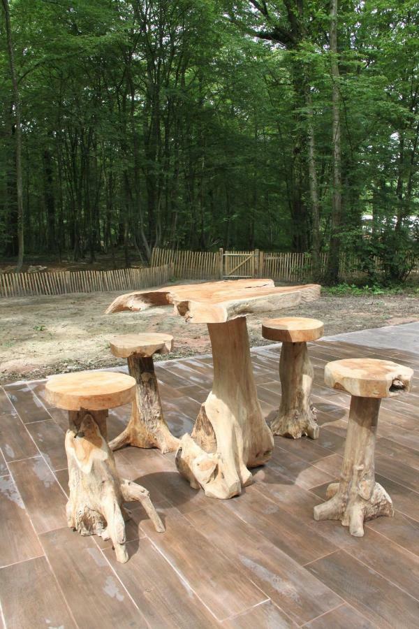 Апартаменты L'Isba Des Bois, Hors Du Temps Janvry  Экстерьер фото